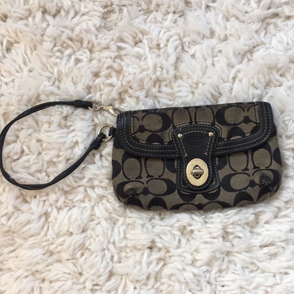 Coach Handbags - Coach Wristlet-Vintage